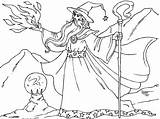 Wizard coloring page  Coloring Pages 4 U sketch template
