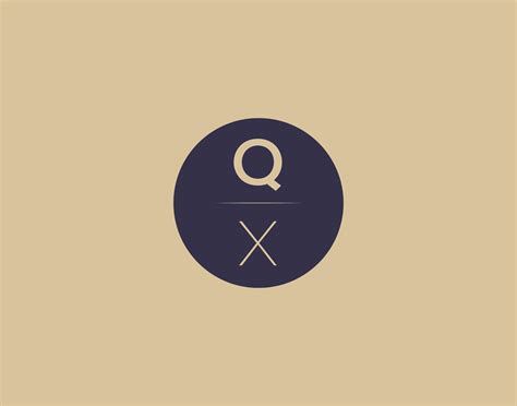 QX letter modern elegant logo design vector images 19148588 Vector Art ...