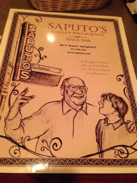 Saputo's Springfield, Restaurants, Male Sketch, Olds, Restaurant