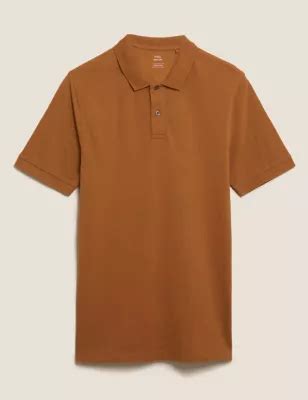 Men's Slim Fit Polo Shirts | M&S