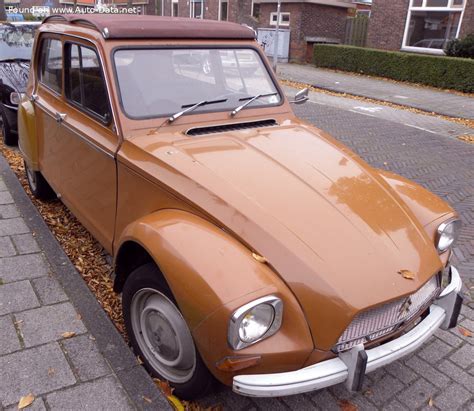 1968 Citroen Dyane I (Phase I) Dyane 6 (28 Hp) | Technical specs, data, fuel consumption, Dimensions