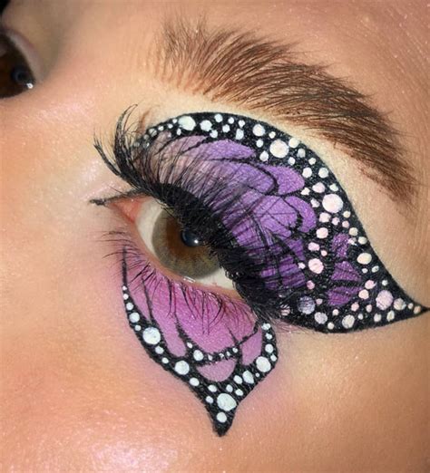 Butterfly Hot Makeup Trends for the Season : Purple Butterfly Makeup ...