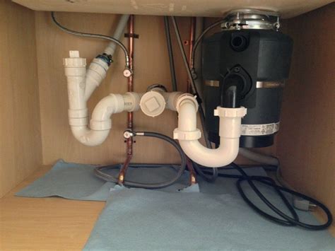 Plumbing Under Kitchen Sink Diagram With Dishwasher And Garbage Disposal | Besto Blog