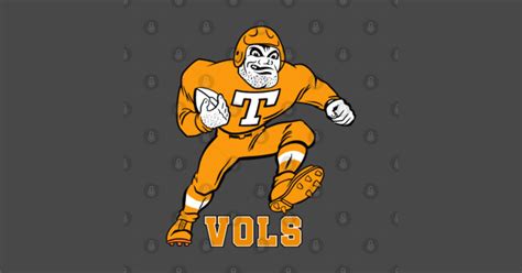 Tennessee Vols Vintage Football Mascot - Vols - T-Shirt | TeePublic