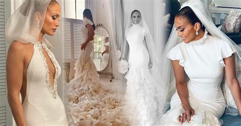 Jennifer Lopez Wedding Dress To Marc Anthony