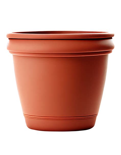 Decorative terracotta pot on transparent background, created with 24212768 PNG