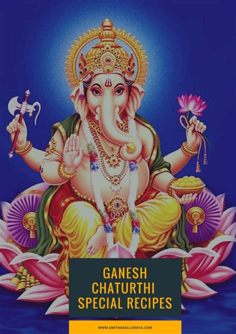 GANESH CHATURTHI RECIPES / VINAYAKA CHATURTHI RECIPES | Cook With Smile