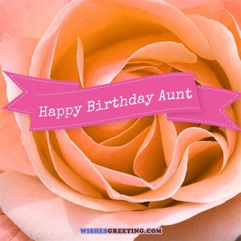 Happy Birthday Aunt Wishes | WishesGreeting | Happy birthday aunt ...