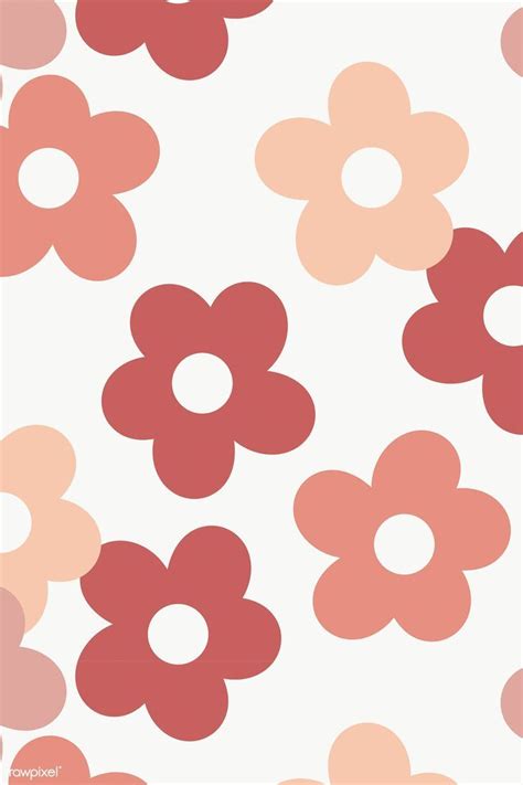 Pink floral seamless patterned transparent png | free image by rawpixel.com / Chayanit | Phone ...