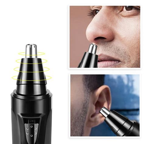 Men Women Electric Nose Ear Hair Trimmer Waterproof Facial Care Nasal ...