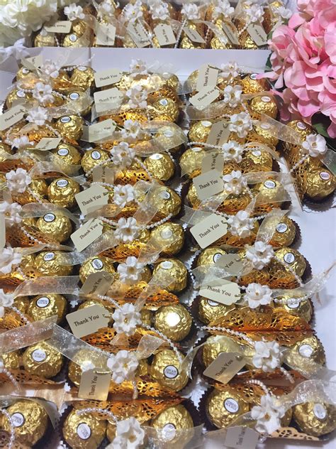 Wedding Favor,baby Shower Gift ,1 Set 25 Favor FERRERO ROCHER Chocolate ...