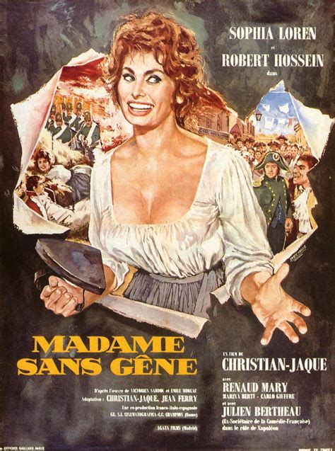 Affiche de Madame Sans-Gêne - Cinéma Passion