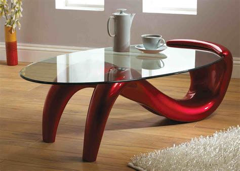 Trendy Modern Glass Coffee Table