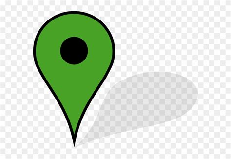 Green Location Pin - Free Transparent PNG Clipart Images Download