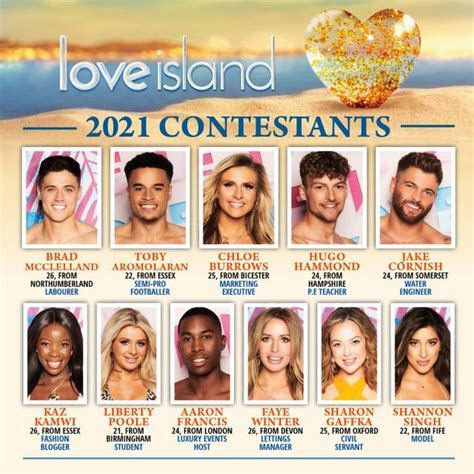 Love Island 2021 Uk Contestants - ivanovwillyem