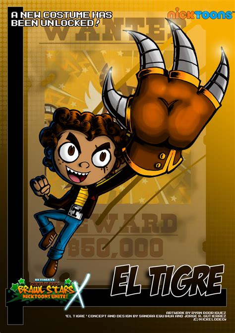 Nicktoons - El Tigre (Alternate Costume) by NewEraOutlaw on DeviantArt