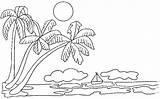 AhiVa PequeNautas  Plantillas Para Colorear Naturaleza Islas sketch template