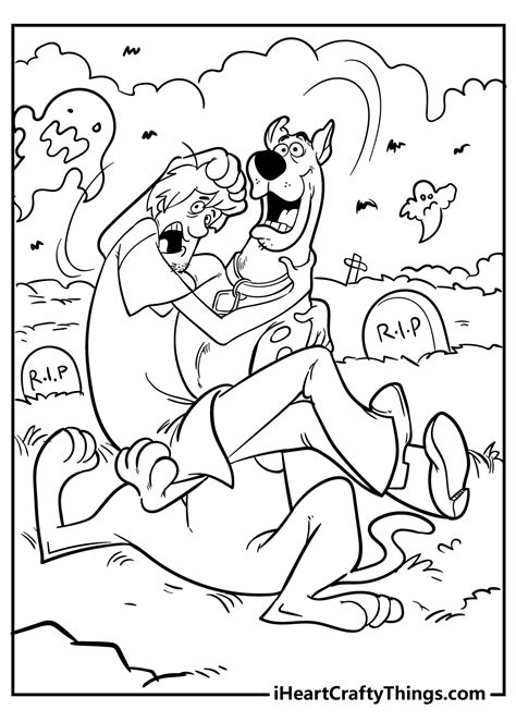 Scooby Doo Coloring Pages (Updated 2021)