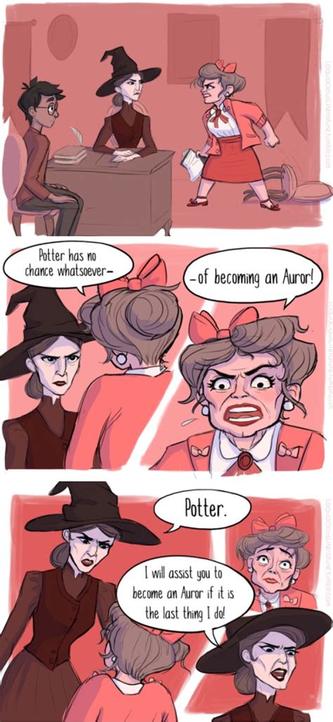 Comic about Professor McGonagall and Umbridge part 3/3 | Harry potter ...