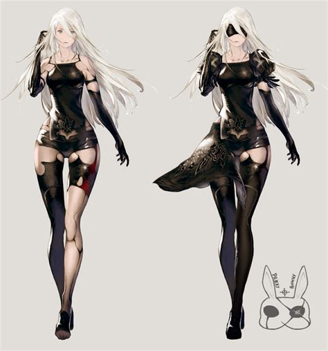 Nier: Automata A2 - RE-IMAGINATED by ProxyBunny on DeviantArt