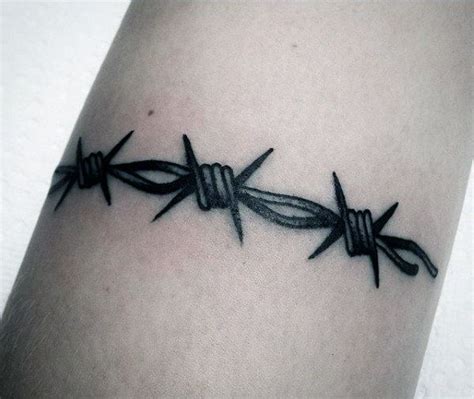 Top 61 Barbed Wire Tattoo Ideas - [2020 Inspiration Guide] | Barbed ...