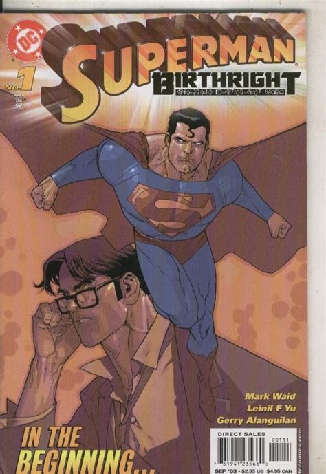 Superman: Birthright numero 1 by Mark Waid-Leinil F Yu-Gerry Alanguilan: (2003) Comic | El Boletin