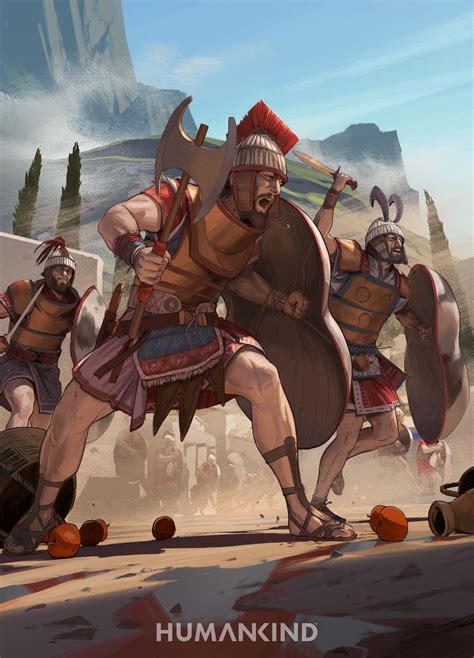 Artist's Impression of Mycenaean Warriors (Illustration) - World ...