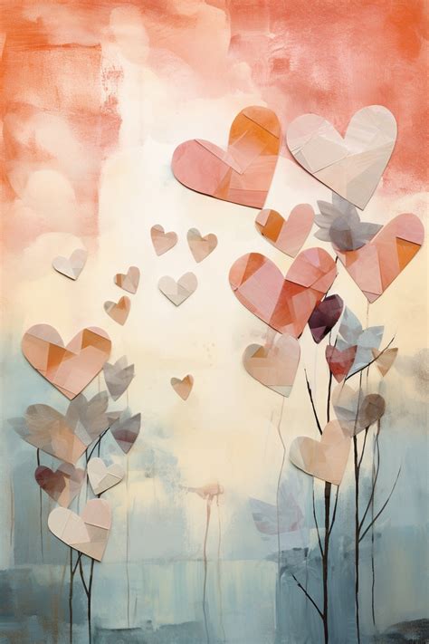Paper Heart Background Art Free Stock Photo - Public Domain Pictures