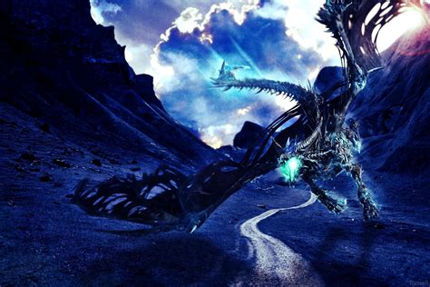 Blue Lightning Dragon Wallpapers - Top Free Blue Lightning Dragon Backgrounds - WallpaperAccess