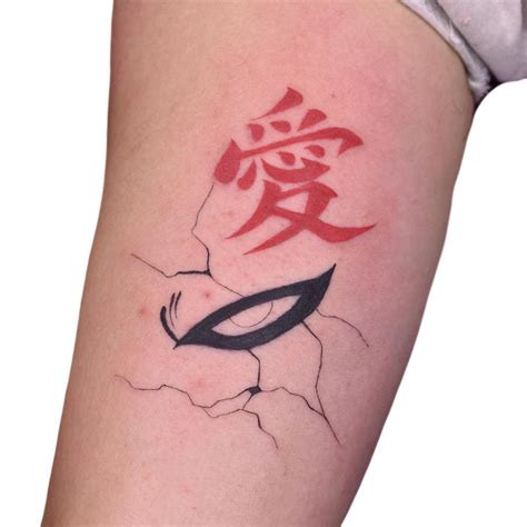 25 Gaara Tattoos for Naruto Fans in 2021 | Gaara tattoo, Small tattoos, Tattoos for women