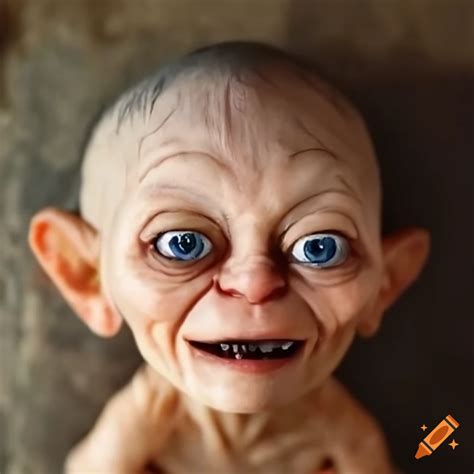 Adorable baby gollum on Craiyon