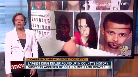 Highlands County Sheriff's Office makes largest dealer round-up arrest in county's history - YouTube