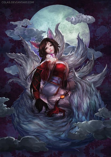 Ahri by CGlas on DeviantArt