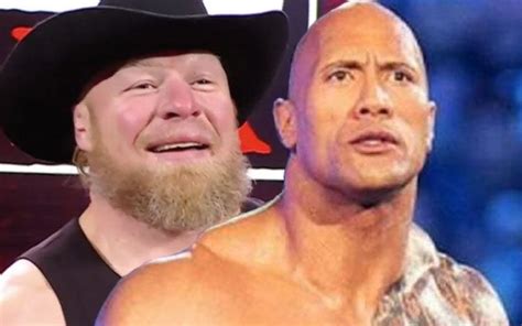 WWE Planned The Rock vs Brock Lesnar At WrestleMania