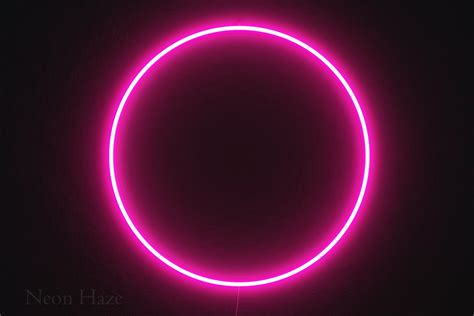 Pink Neon Circle | ubicaciondepersonas.cdmx.gob.mx