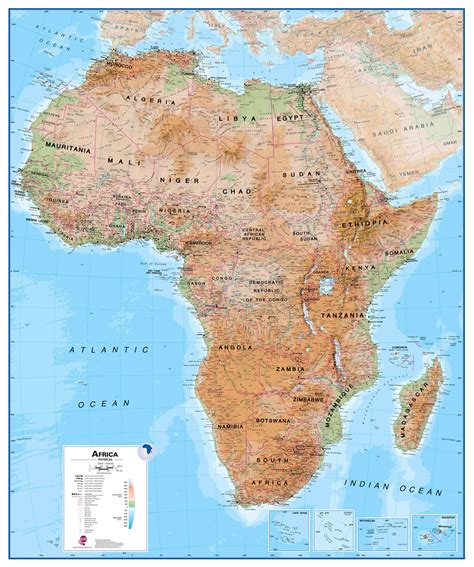 Geography Map Of Africa