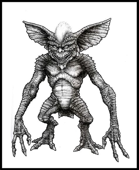 Pin by April Dikty ( Ordoyne) on Gremlins | Gremlins, Art, Humanoid sketch