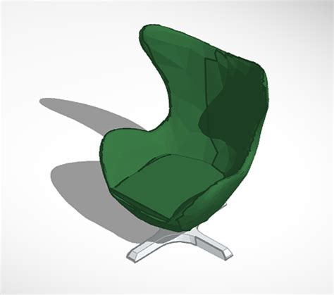 Egg Chair Jacobsen por manmac | Descargar modelo STL gratuito | Printables.com