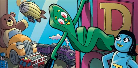 Review: GUMBY #1 Fits the Mold for All-Ages Comics Adventures! - The Beat