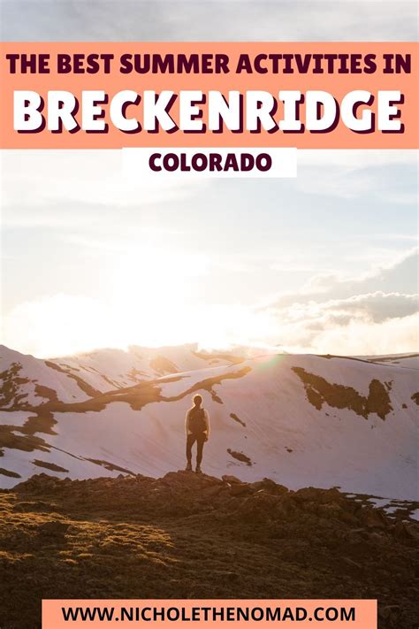 9 Fun Breckenridge Summer Activities — Nichole the Nomad