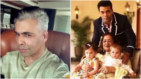 Karan Johar celebrates birthday with kids and mom Hiroo Johar, unveils ...