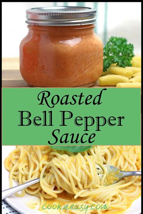 Roasted Bell Pepper Sauce | Recipe in 2020 | Stuffed peppers, Stuffed bell peppers, Pepper sauce