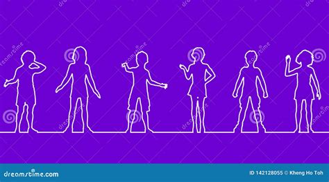 Silhouette of Children Playing Stock Illustration - Illustration of kids, building: 142128055