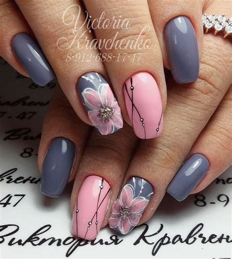 Makeup Art Purple | Shellac nail art, Shellac nail designs, Pink nails