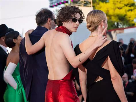 Timothee Chalamet goes backless for ‘Bones and All’ premiere at Venice Film Festival