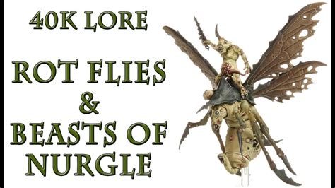 Warhammer 40k Lore - Rot Flies & Beasts of Nurgle - YouTube