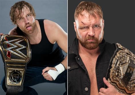 Dean Ambrose / Jon Moxley as WWE World Champion and AEW World Champion. | Wwe world, Dean ...