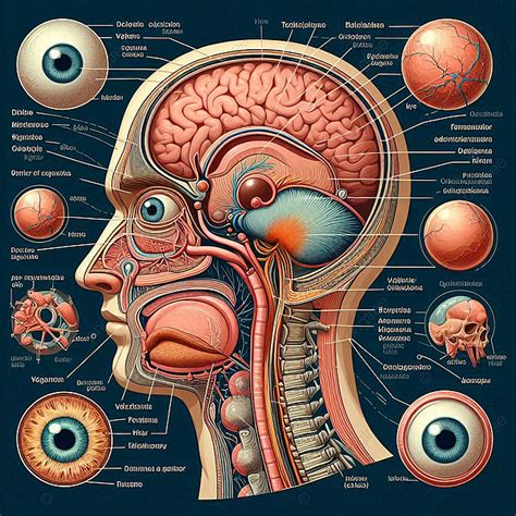 Detailed Anatomy Of The Eye Background, Eye Anatomy, Ophthalmology, Eye Background Image And ...