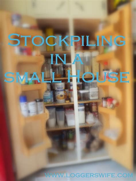 Stockpile Storage in a Small House - Happy, Frugal Mama | Stockpile, Small house, Organization ...