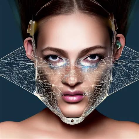 portrait of a beautiful futuristic woman layered with | Stable Diffusion | OpenArt